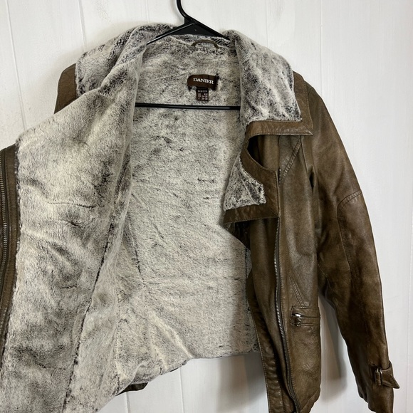 Danier Leather Moto Jacket Sz XXS - Picture 6 of 14